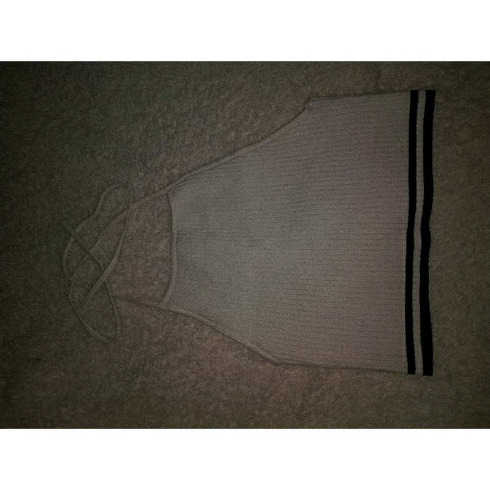 White with black crop